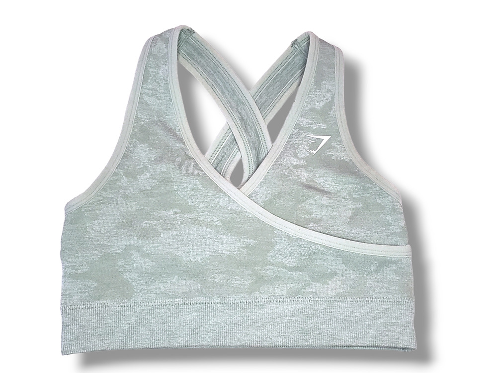 Gymshark OG Adapt Camo XS Sage Sports Bra